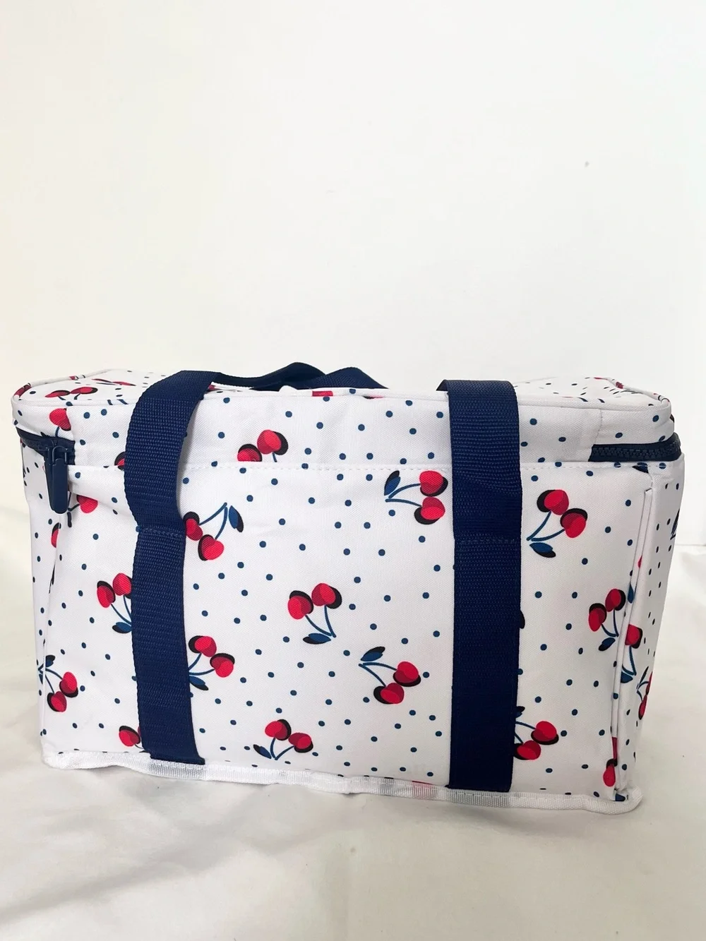 Kate Spade Vintage Insulted Cherry print cooler bag Tote NWT